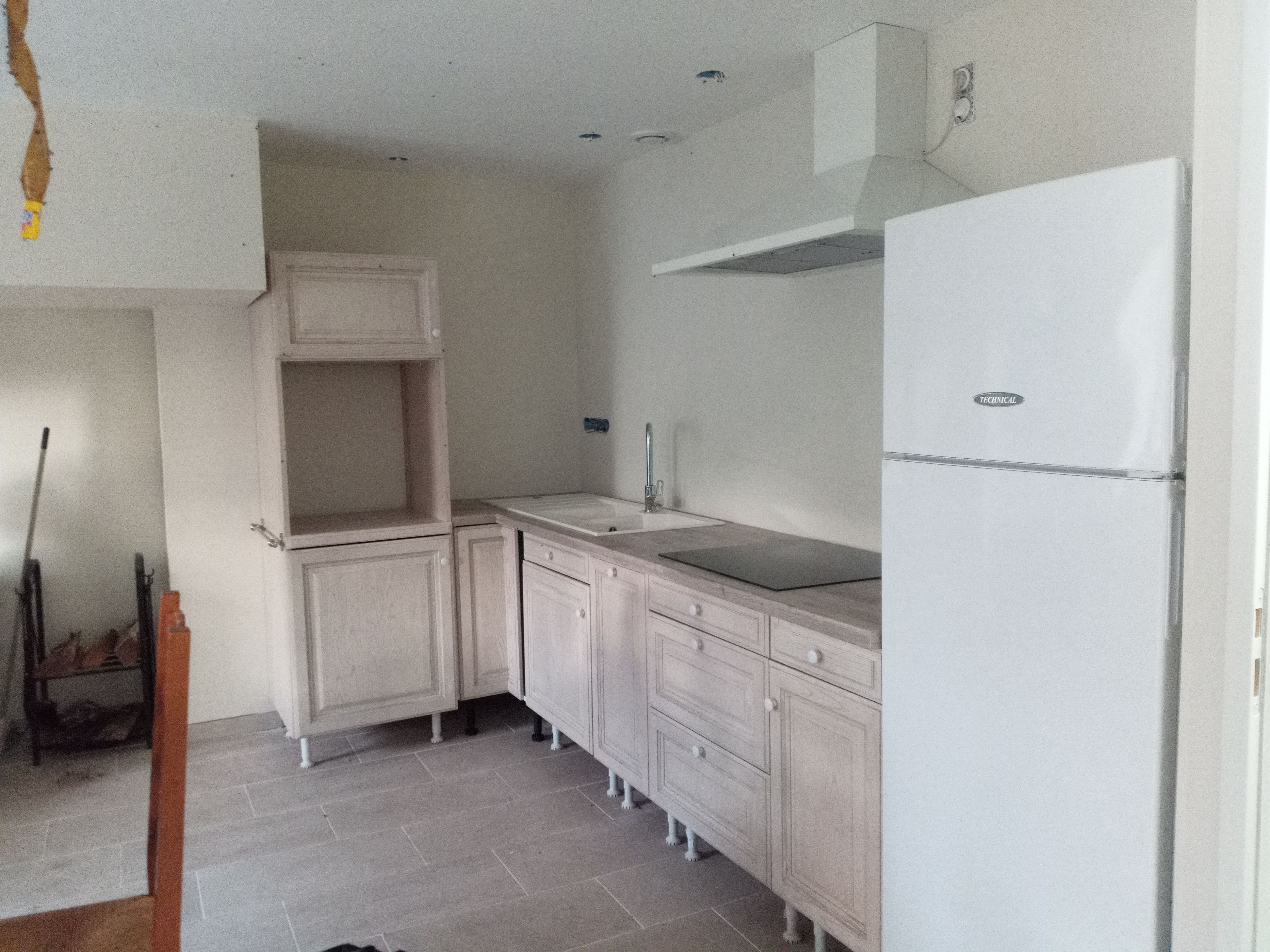 Cuisine réalisée par artisan menuisier