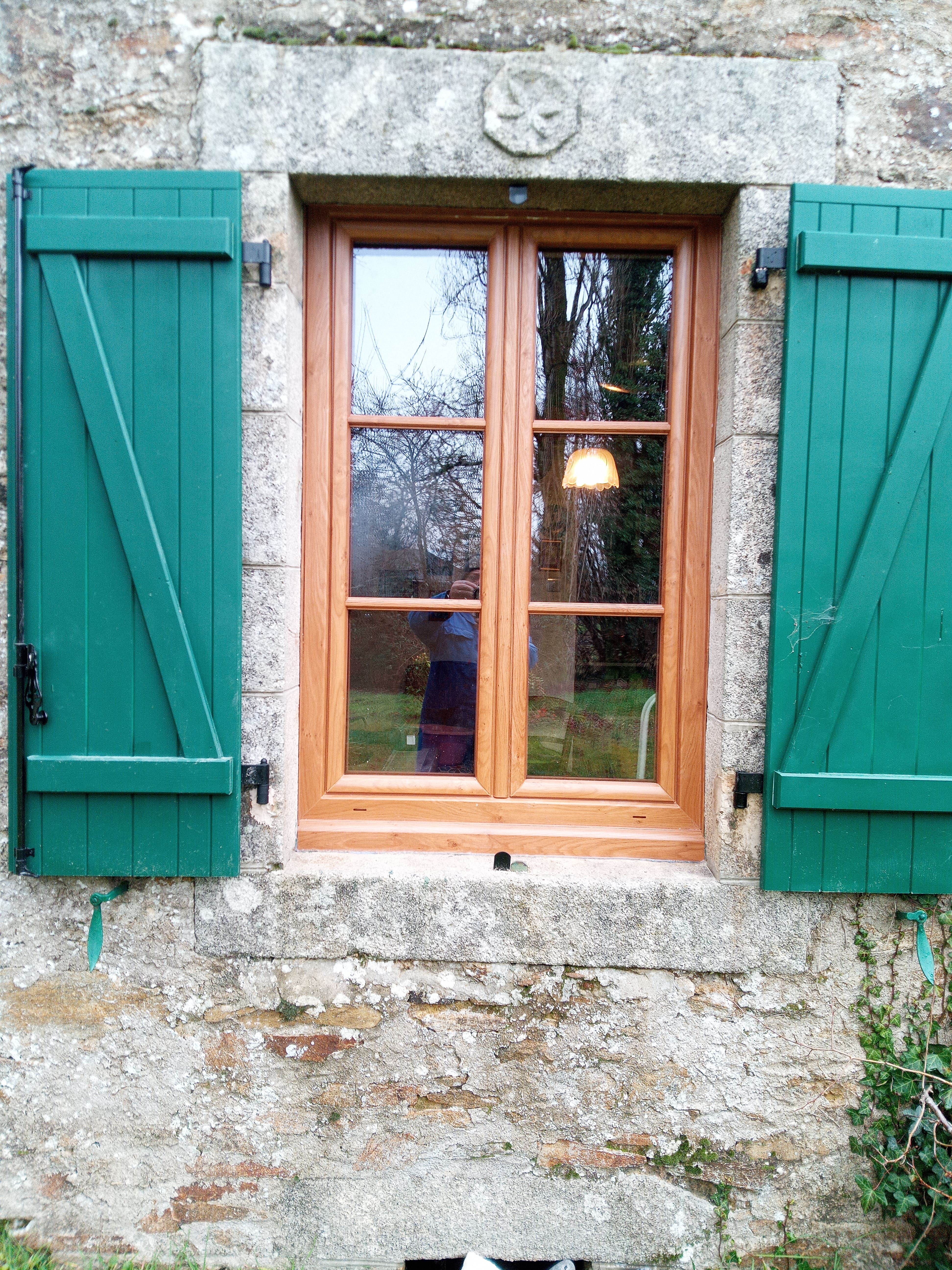 Pose persiennes bois PMN Renov