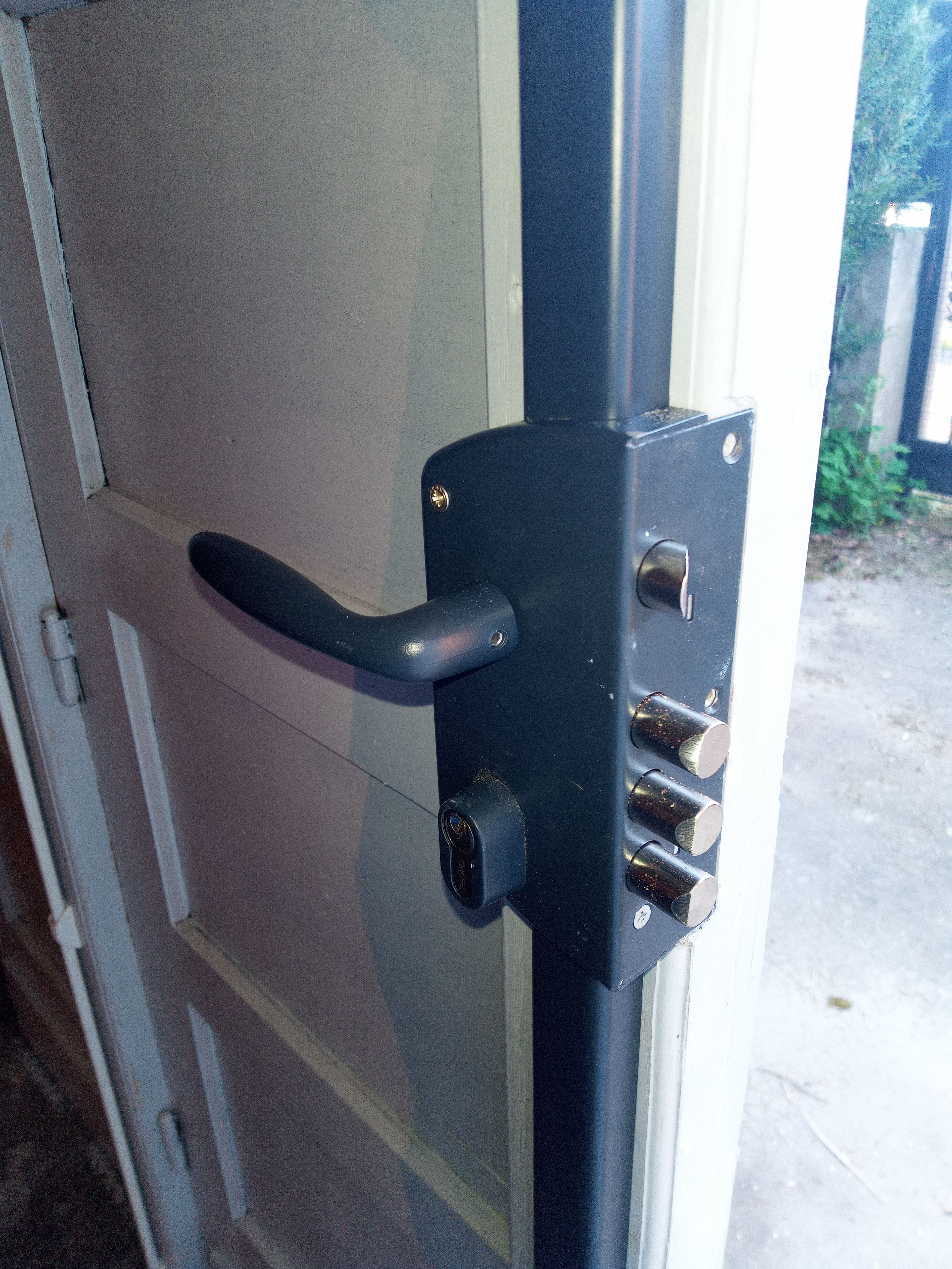 Porte de garage sectionnelle bois