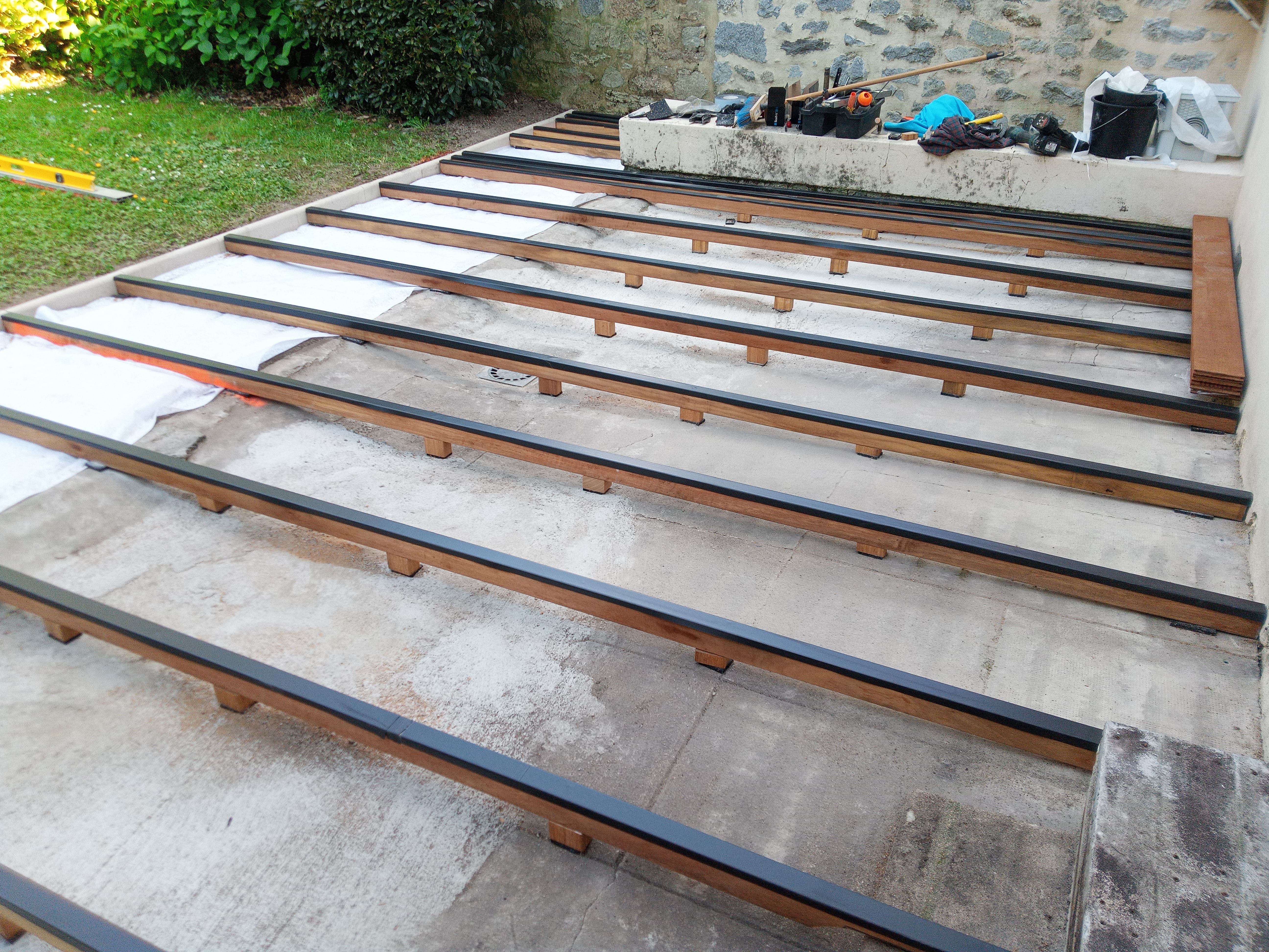 Réalisation PMN Renov — terrasse bois à Condat-sur-Vienne